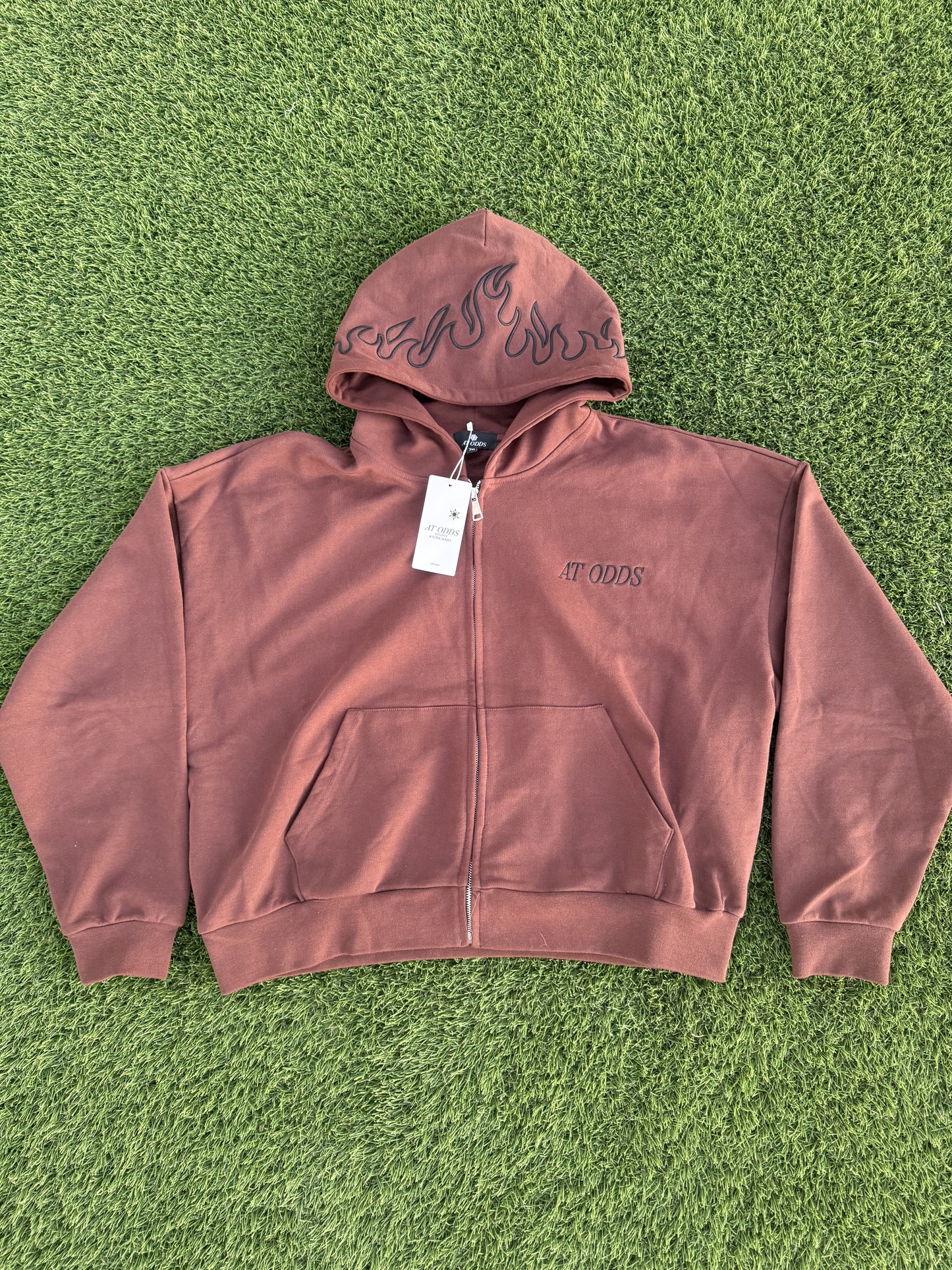 BROWN ZIP UP - WINTER SERIES