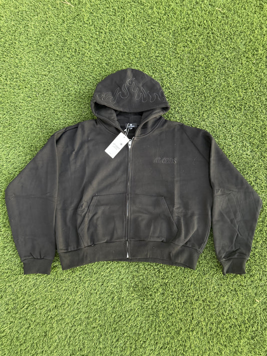 BLACK ZIP UP - WINTER SERIES